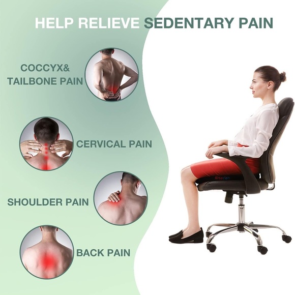 Eterish Memory Foam Seat Cushion for Office Chair - Picture 5 of 9